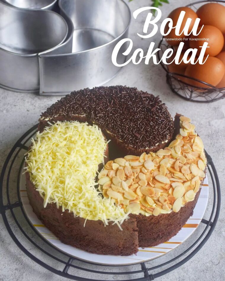 Resep Bolu Cokelat Keju (Putih Telur) Dari fitriyas_widodo