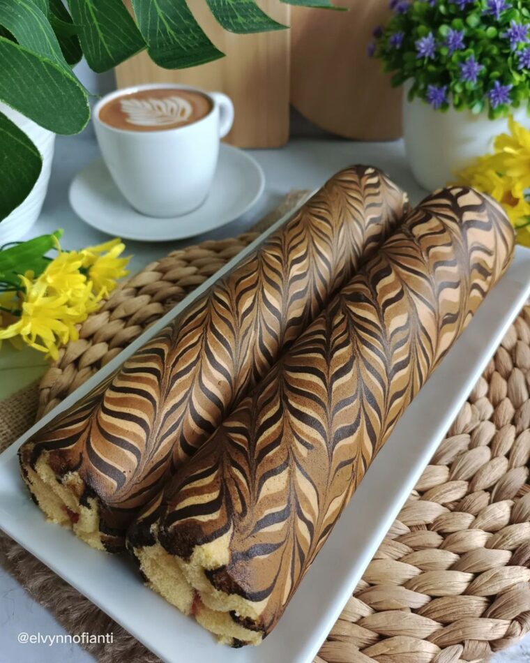 Resep Bolu Gulung Mini Batik Dari elvynnofianti