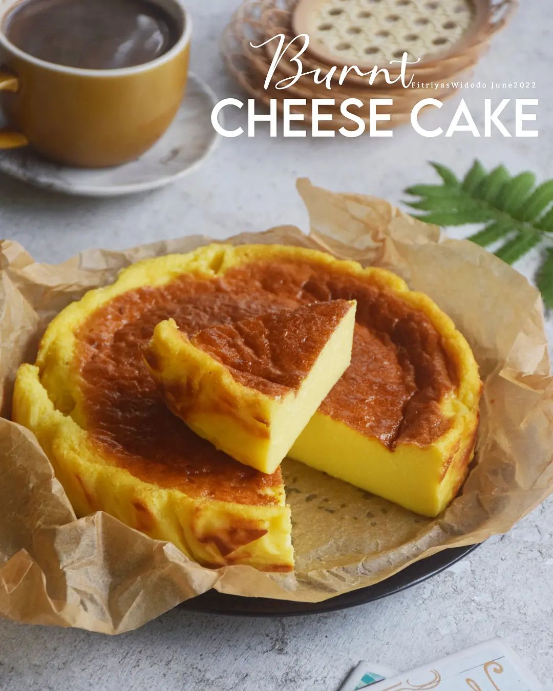 Resep Burnt Cheese Cake dari fitriyas_widodo