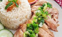 Resep Chicken Rice With Scallion Oil Dari yscooking