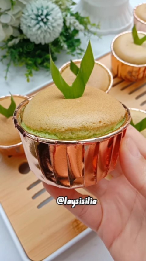 Resep Chiffon Pandan Cupcake Dari laysisilia