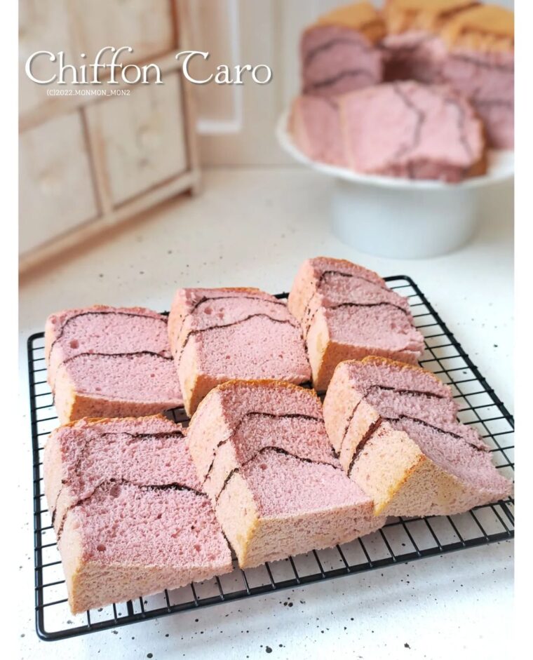 Resep Chiffon Taro Dari monmon_mon2