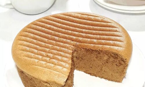 Coffee Mocha Ogura Cake