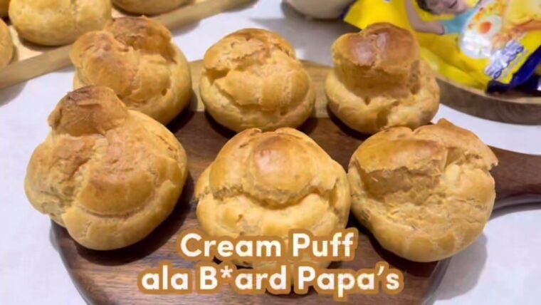Resep Cream Puff Ala Beard Papa’s Dari dapoererna