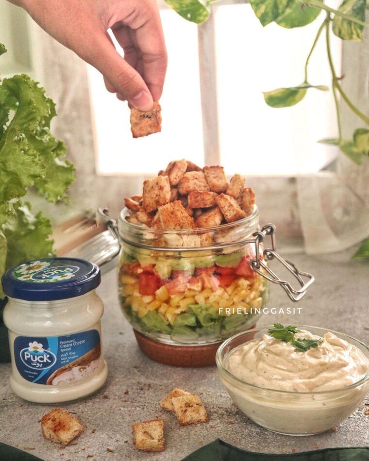 Resep Creamy Salad With Croutons Dari friel_sit