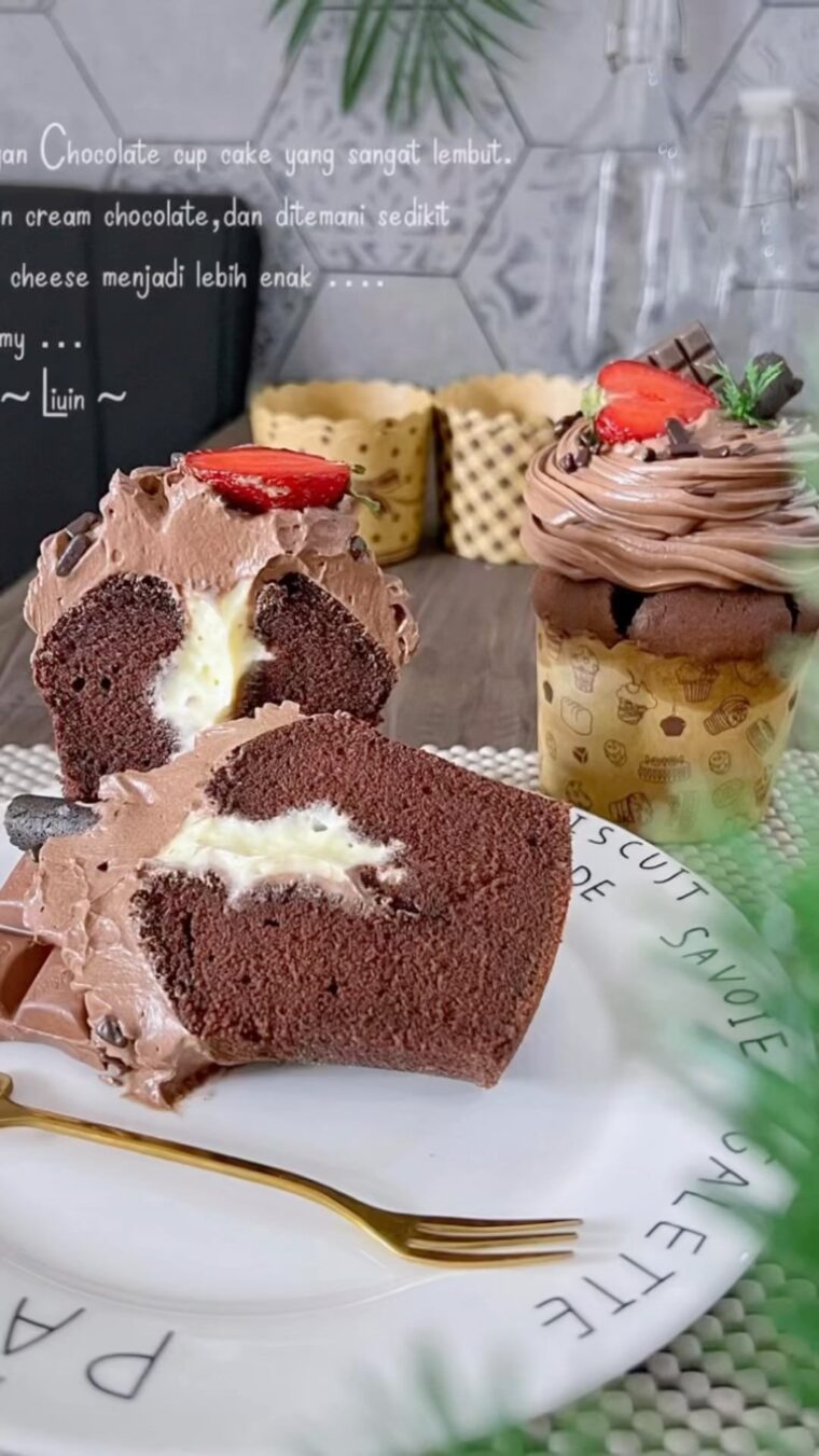 Resep Cup Cake Chocolate Dari liuin85