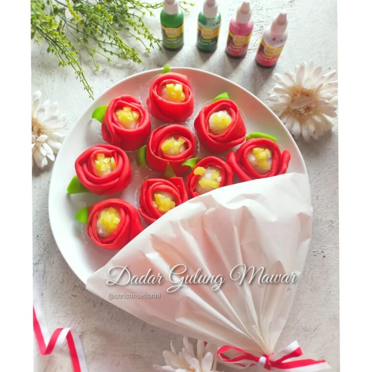 Resep Dadar Gulung Mawar Dari christinsetiorini