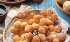 Resep Donat Kentang Bunga Dari friel_sit