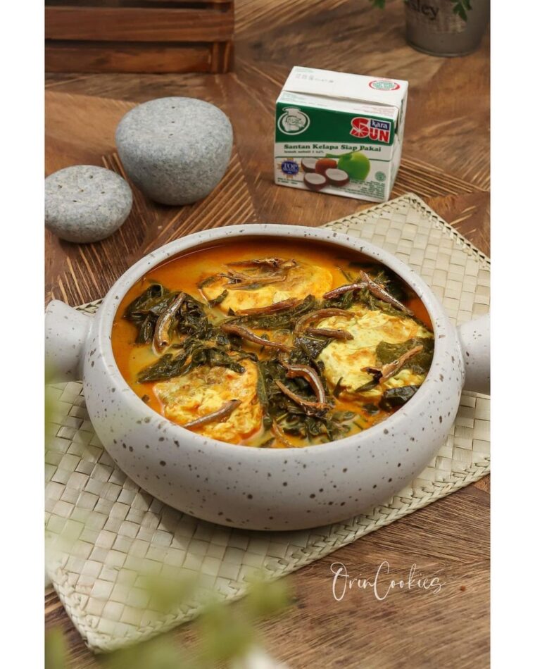 Resep Gulai Daun Singkong Telor Ceplok Dari orincookies