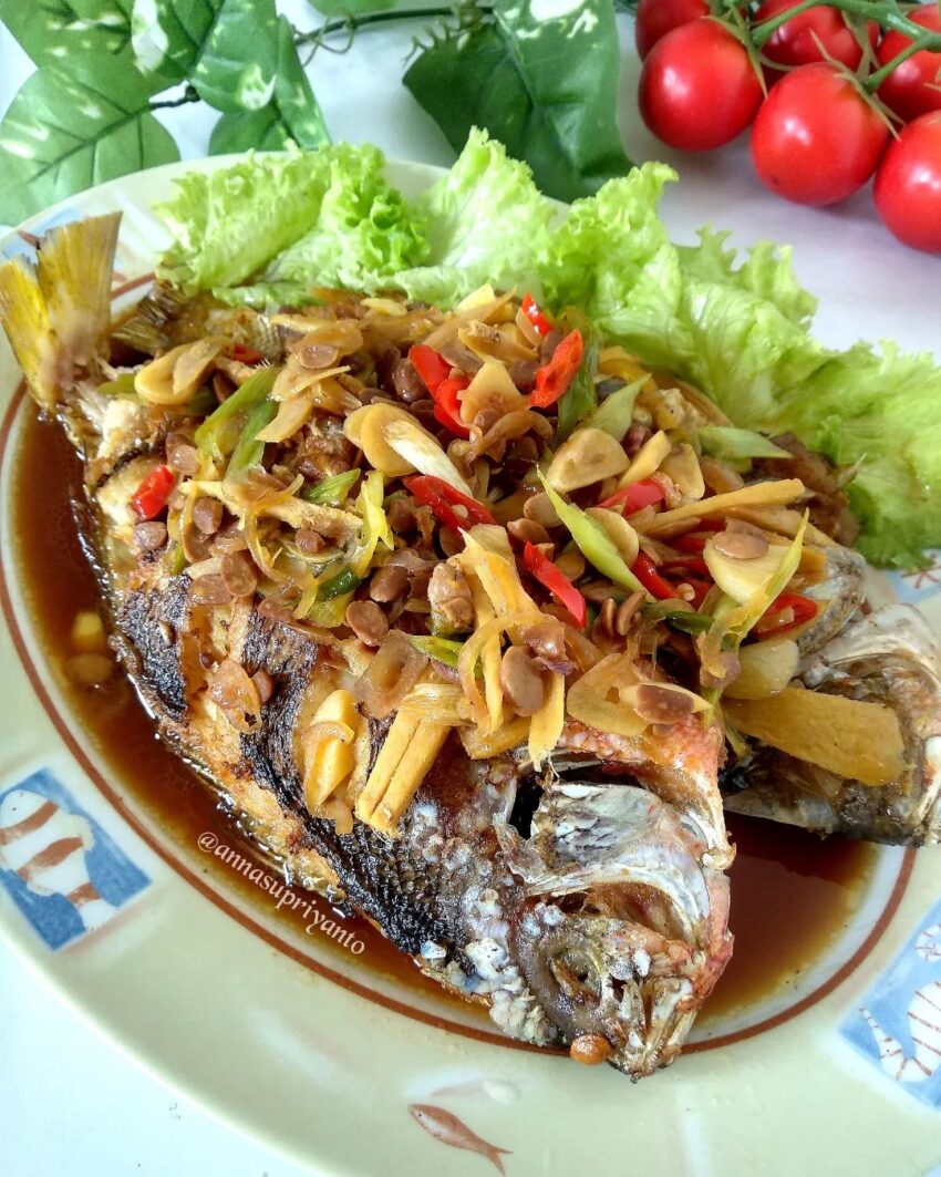 Resep Ikan Ekor Kuning Masak Tauco dari annasupriyanto