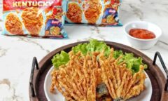 Resep Jamur Enoki Nori Krispi Dari dapoerliandra