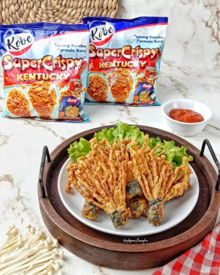 Resep Jamur Enoki Nori Krispi Dari dapoerliandra