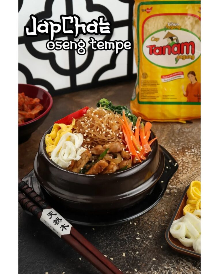Resep Japchae Oseng Tempe Dari orincookies