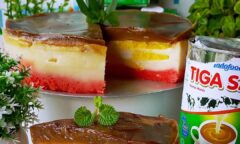 Resep Jelly Cake Buah Naga Sari Dari mama_aurel_aerilyn