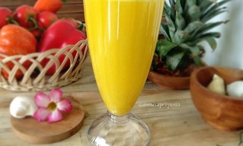 Jus Nanas Lobak & Kemiri