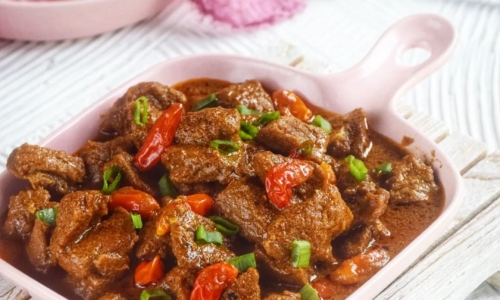 Krengsengan Daging