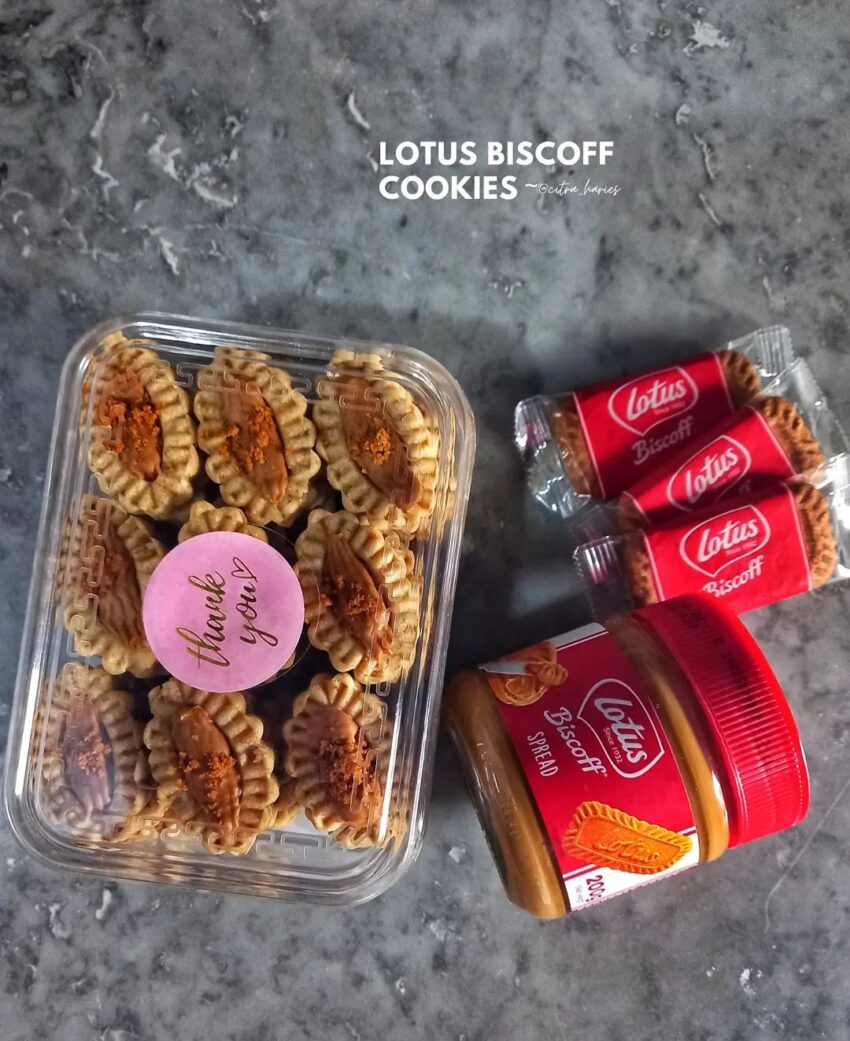 Resep Lotus Biscoff Cookies Dari @citra_haries