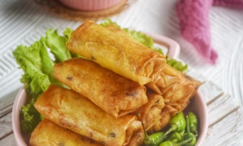Lumpia Tahu - Masakan dari Tahu dan Telur