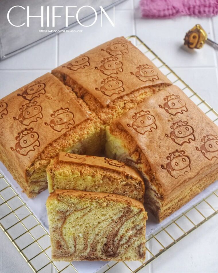 Resep Marble Chiffon Cake Dari fitriyas_widodo