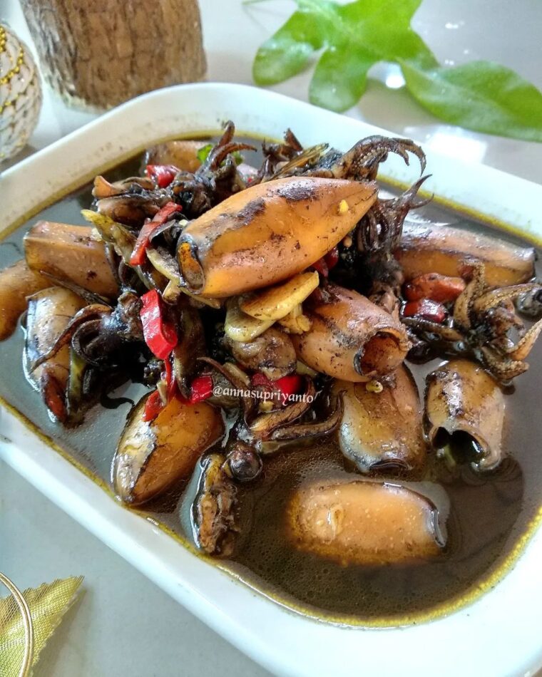 Resep Masak Cumi Tinta Hitam Dari annasupriyanto