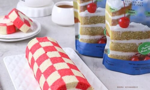 Merah Putih Roll Cake