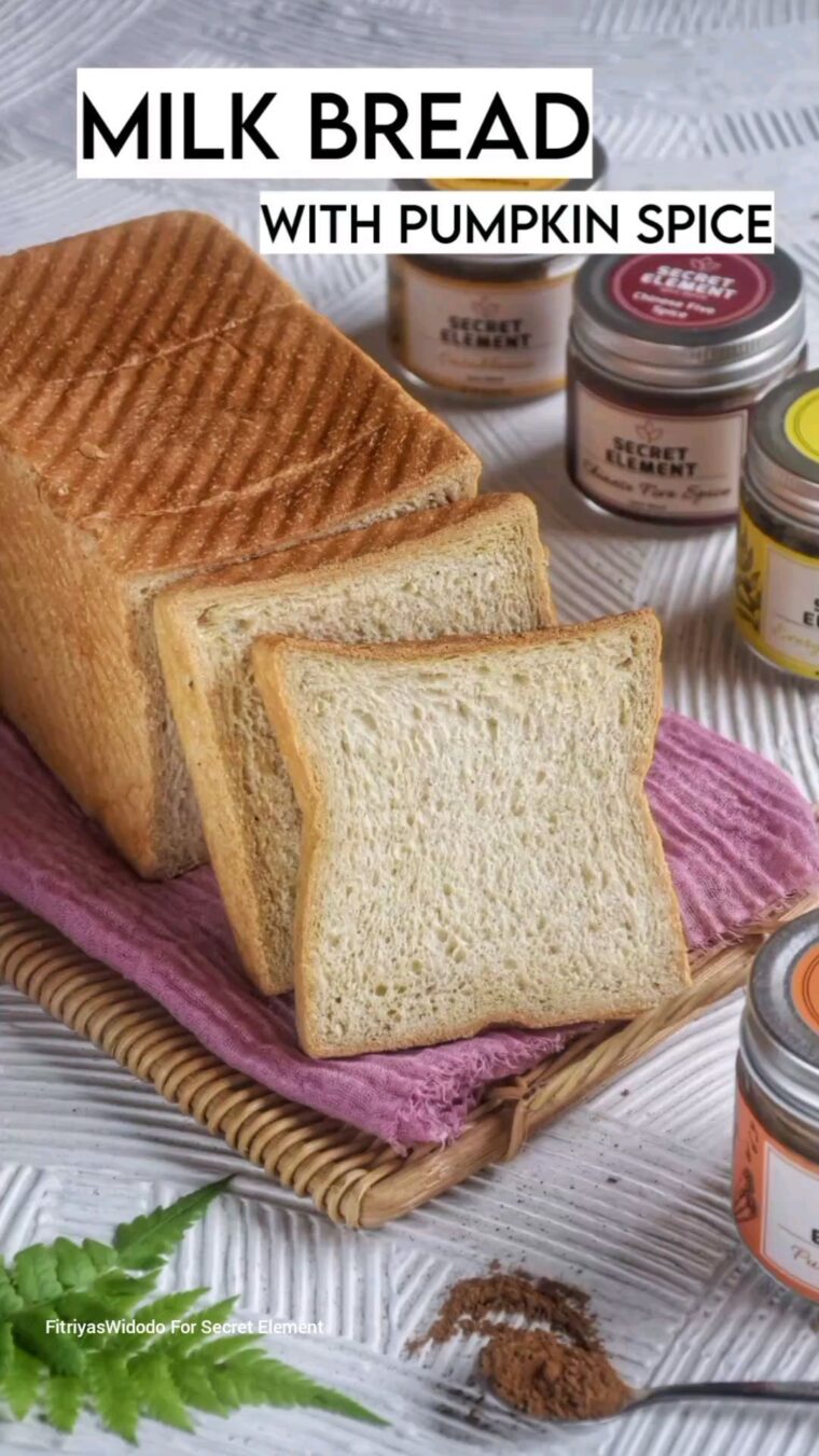 Resep Milk Bread With Pumpkin Spice Dari fitriyas_widodo