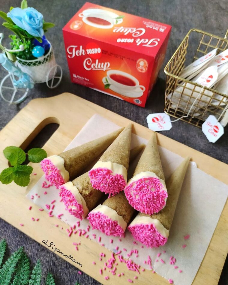 Resep Mini Cone Cake Sosro Dari albiyansmom