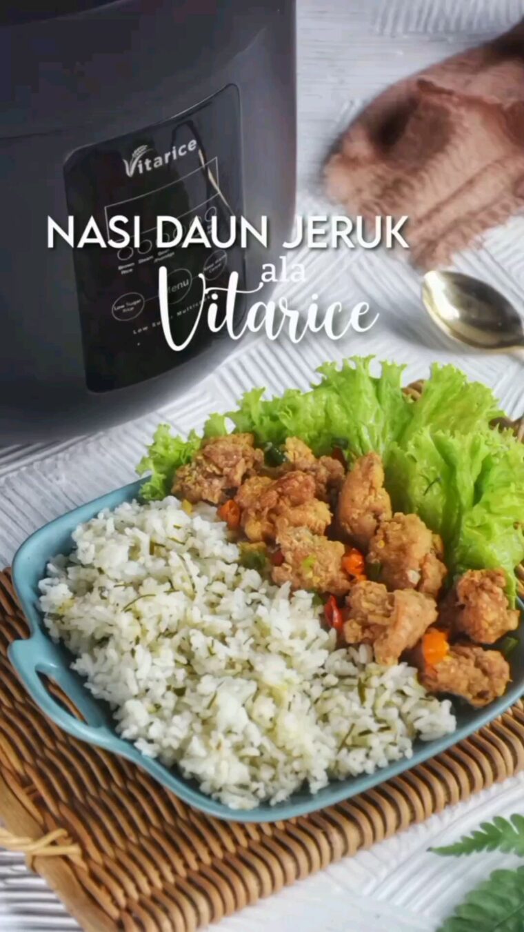 Resep Nasi Daun Jeruk Ayam Cabe Garam Dari fitriyas_widodo