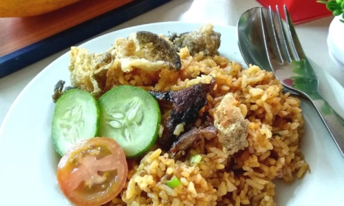 Nasi Goreng Ikan Cakalang - Masakan dari Cakalang