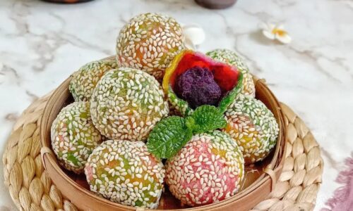 Onde Onde Pelangi Ubi Ungu