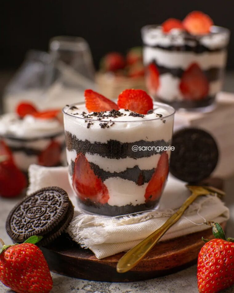 Resep Oreo Dessert Cup Dari sarongsarie