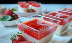 Resep Panna Cotta Strawberry Dari pr.ditha