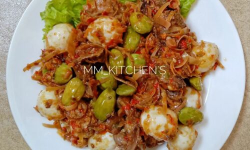 Pete Hati Ampela Telur Sambal Kecombrang