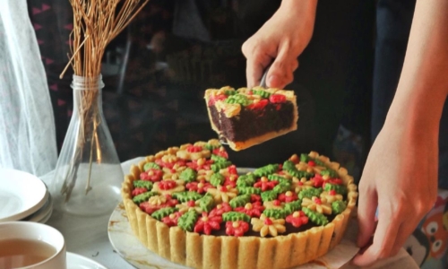 Pie Cake Coklat Tanpa Telur