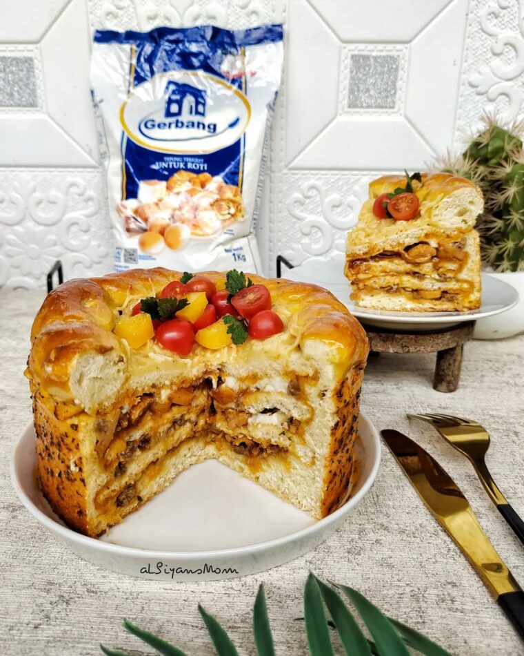 Resep Pizza Tower Cake Dari albiyansmom