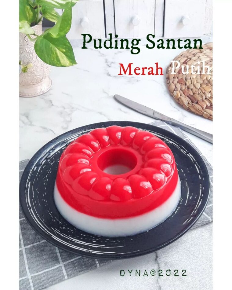 Resep Puding Santan Merah Putih Dari dapur_dyna