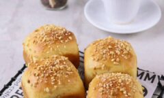 Resep Roti Isi Kacang Cokelat Dari dhora_kusumadewi