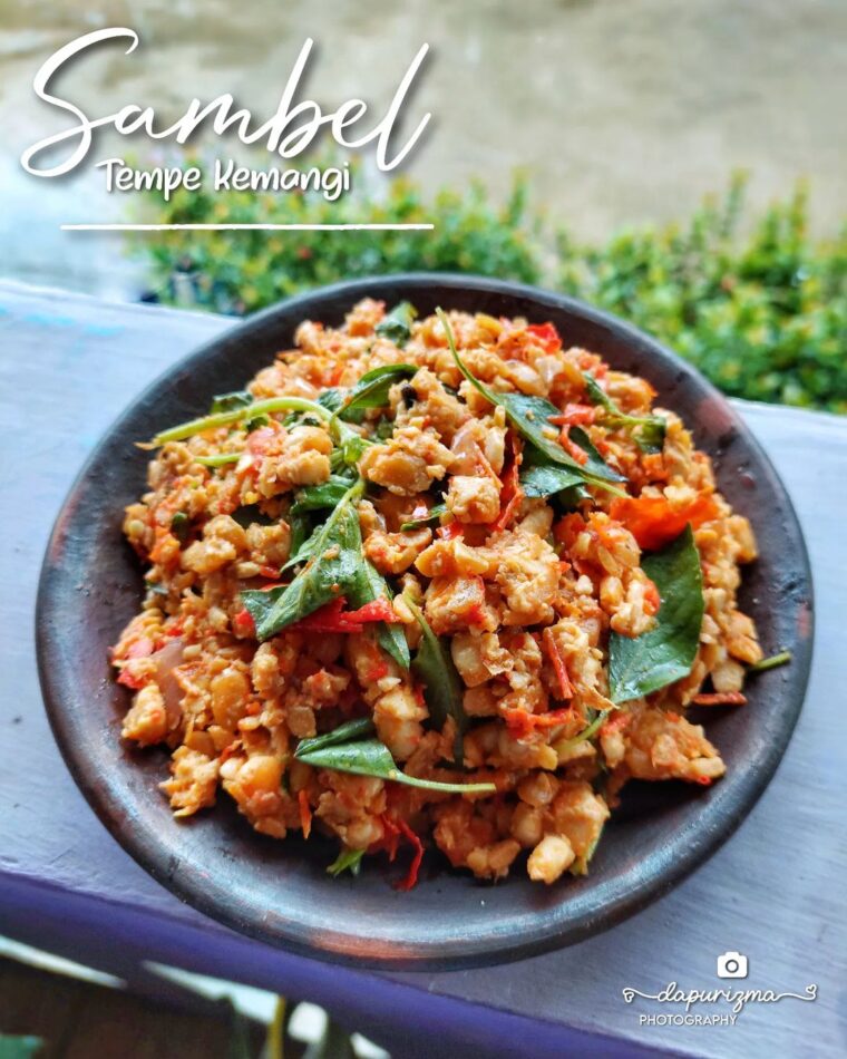 Resep Sambel Tempe Kemangi Dari dapur_izma