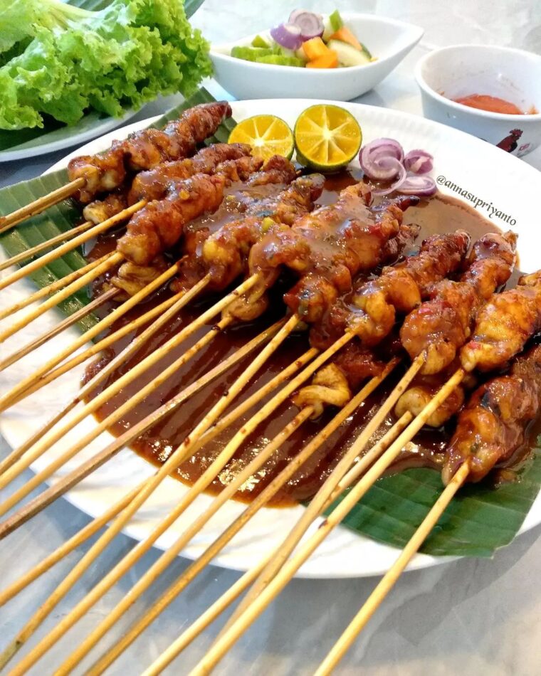 Resep Sate Ayam Bumbu Kacang Dari annasupriyanto