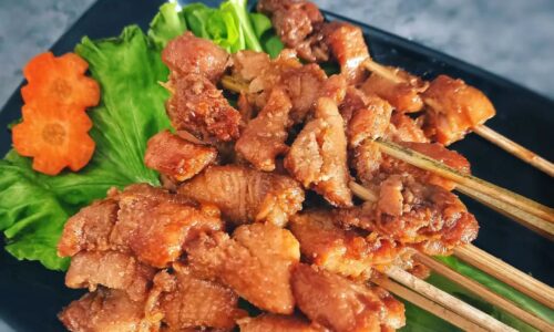 Sate Ayam Teriyaki