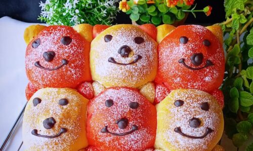 Soft Milk Bread Merah Putih