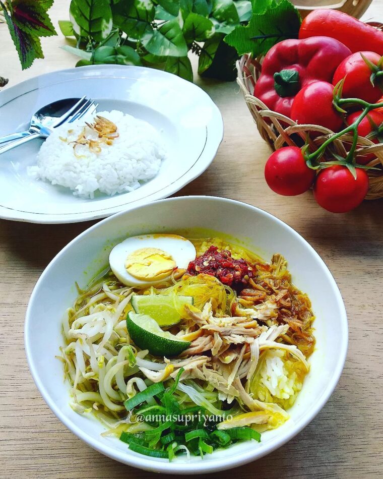 Resep Soto Ayam Kuning Dari annasupriyanto