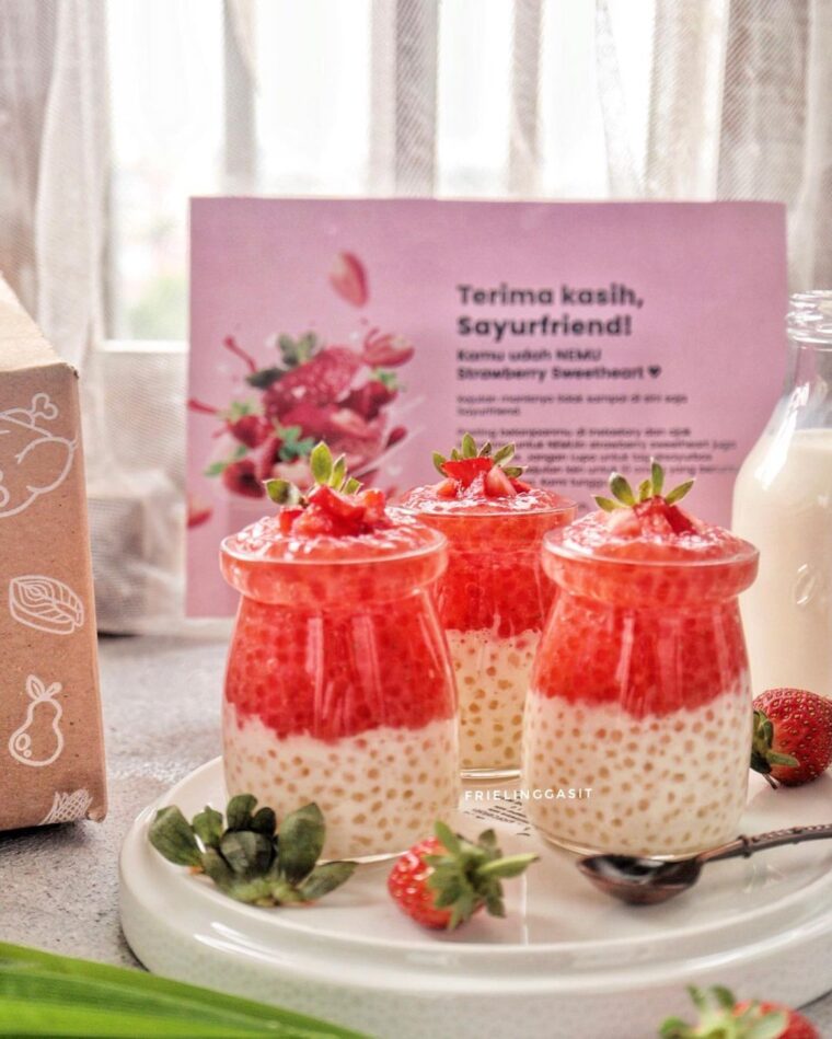 Resep Strawberry Sagoo Dari friel_sit