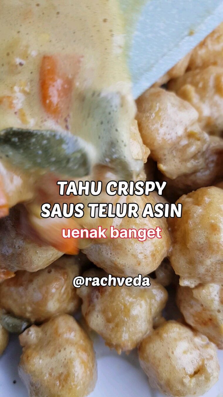 Resep Tahu Crispy Saus Telur Asin Dari rachveda