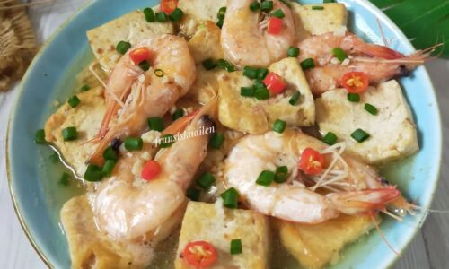 Tahu Masak Terasi - Masakan dari Tahu dan Udang