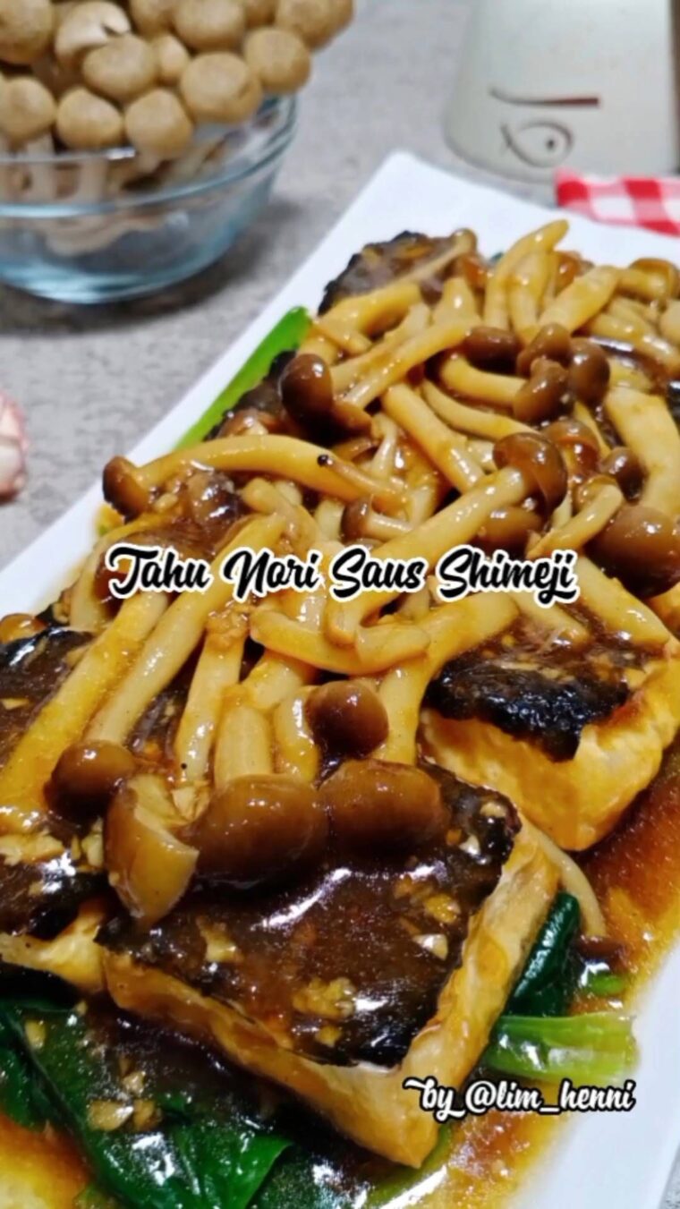 Resep Tahu Nori Saus Shimeji Dari lim_henni