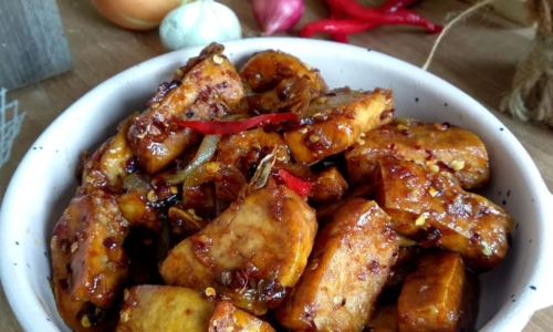 Tahu Sutra Teriyaki Lada Hitam