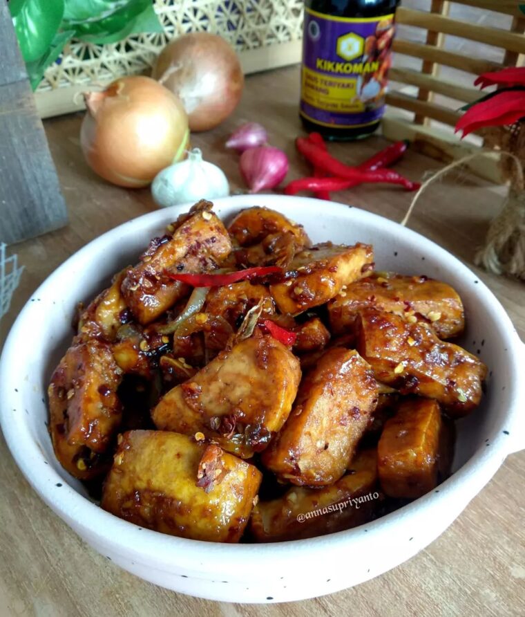 Resep Tahu Teriyaki Dari annasupriyanto