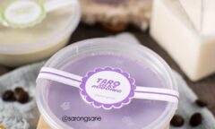 Resep Taro & Matcha Silky Pudding Dari sarongsarie