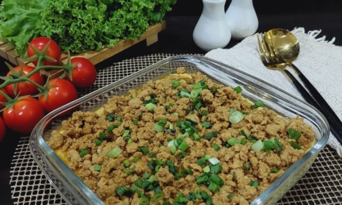 Tim Tahu Telur Dan Daging